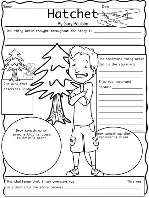 Hatchet Worksheet Chapter 8 And 9 Teaching Resources TPT