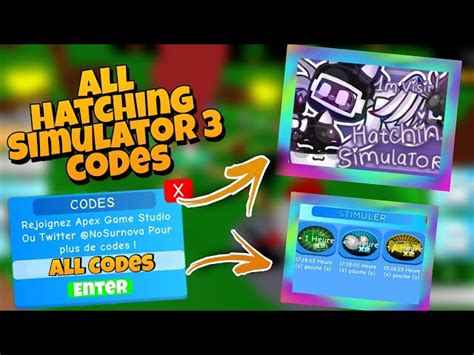 Hatching Simulator 3 codes in Roblox Free boosts Coins and more August 2022 