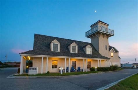 Hatteras island inn. Established in 1928 as the Atlantic View Hotel, it was the first inn to be built on Hatteras Island. Earning a well-deserved position on the National Register of Historic Places, the inn had provided lodgings for fishing tourists, duck hunters and seekers of a peaceful getaway until 2003, when Hurricane Isabel devastated … 