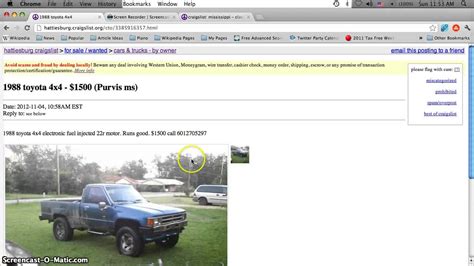 Hattiesburg craigslist for sale by owner. Marketplace is a convenient destination on Facebook to discover, buy and sell items with people in your community. Marketplace is a convenient destination on Facebook to discover, ... Hattiesburg, MS. $1,800. 2002 Chevrolet tahoe. Hattiesburg, MS. 285K miles. $40,000. 1989 Jeep grand wagoneer Series III Sport Utility 4D. Petal, MS. 143K miles. 