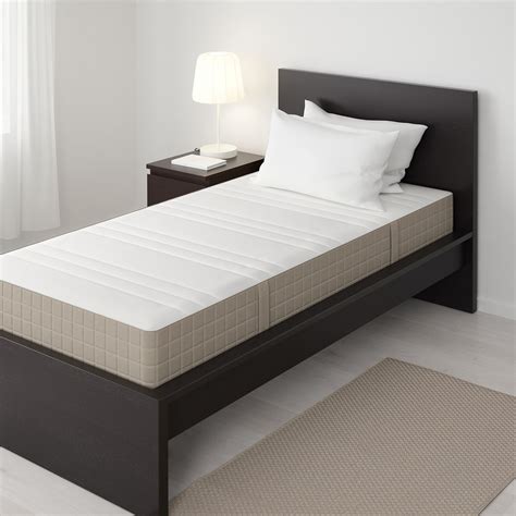 This mattress is long-lasting, and your purchase comes with a limited warranty of 10 years. The plush white mattress is available in twin to Cal king sizes. Three firmness options are offered in the market: plus, medium, and firm mattress. This mattress is perfect for an adjustable bed frame. You can buy the bed frame from the same or another .... 