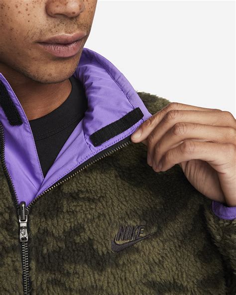 Haut d’hiver réversible à zip Nike Sportswear Club Fleece+ pour homme ...