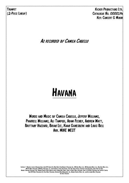 Havana - musicsheets.org