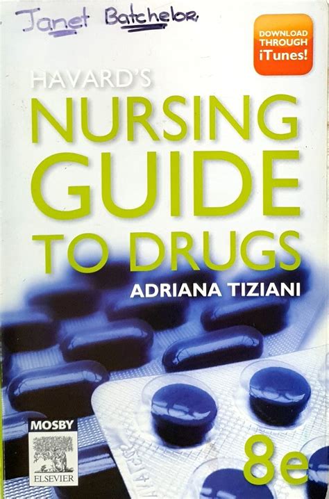 Havards nursing guide to drugs by adriana p tiziani. - Repair manual haier gdz22 1 dryer.