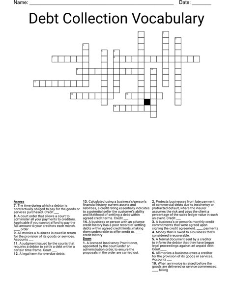 Have a debt crossword clue. Here is the answer for the crossword clue Be in debt. featured on January 1, 1963. We have found 40 possible answers for this clue in our database. Among them, one solution stands out with a 94% match which has a length of 3 letters. We think the likely answer to this clue is OWE. 
