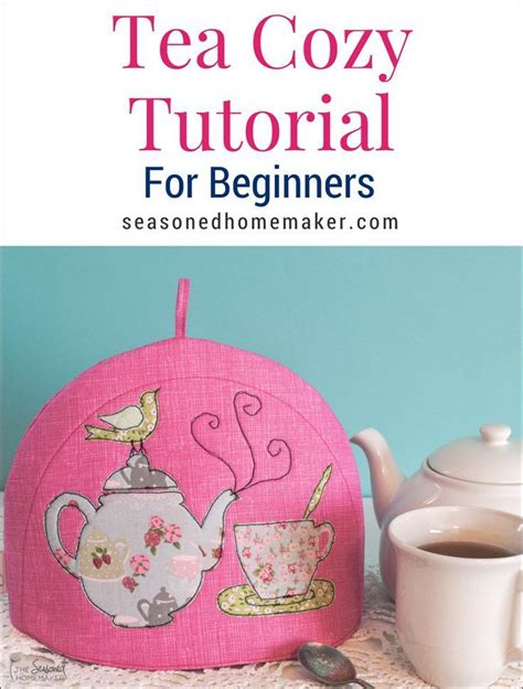 Have fun making a tea cozy in your favorite fabrics. Add in some