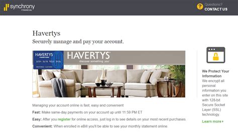 Log in to your Consumer Center account at mysynchrony.com and manage your payments, view your statements, and more.. 
