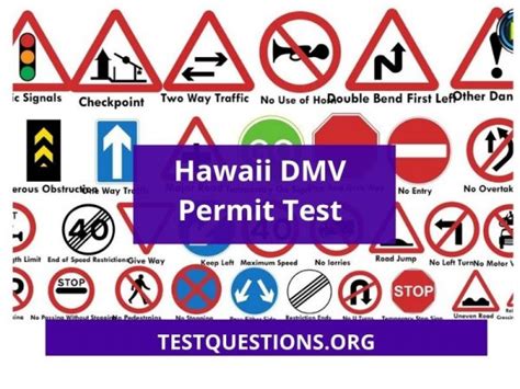 Hawaii DMV Permit Practice Test Questions and Answers Guide Test