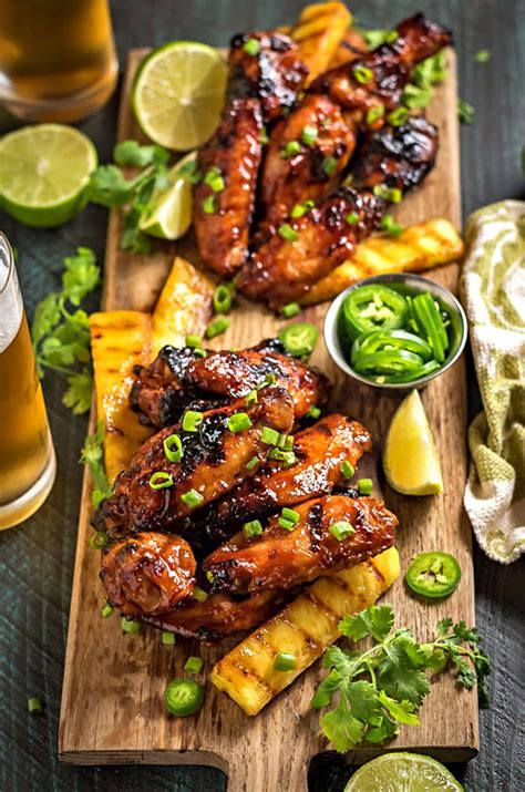 Hawaiian Huli Huli Grilled Chicken Wings - Host The …