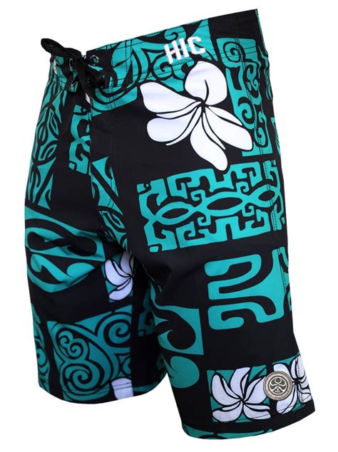 Hawaiian Island Creations HIC Board Shorts Swim Surf Beach …