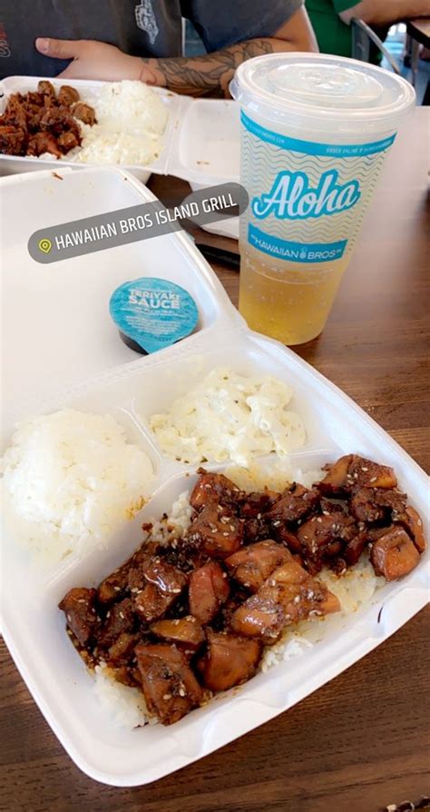 Hawaiian bros island grill live oak reviews. 313 ratings. •. 7929 Pat Booker Rd. •. (210) 308-5533. 92 Good food. 92 On time delivery. 94 Correct order. See if this restaurant delivers to you. Check. Switch to pickup. … 