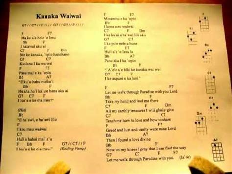 Hawaiian sheet music for kanaka wai wai. - Sprachenlernen leichtgemacht. die birkenbihl- methode zum fremdsprachen lernen..