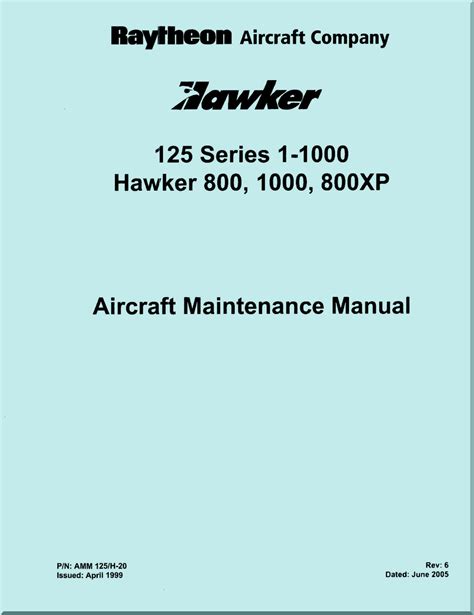 Hawker aircraft maintenance manual part 5. - Norske korallrev og prosesser i havbunnen.