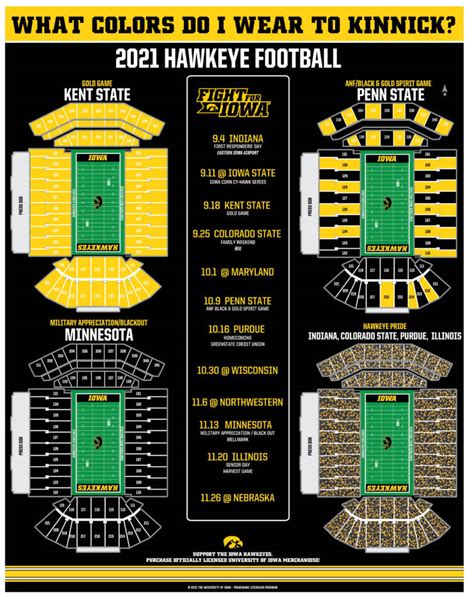 The Official Iowa Hawkeyes App provides easy access to the latest content for the Hawkeye teams you want to follow. The app provides fans access to the schedules, rosters, parking information, tickets, live stats, social media content, concessions, light shows and an opportunity to receive notifications about upcoming events.. 