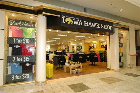 The Iowa Hawk Shop is the official University of Iowa source