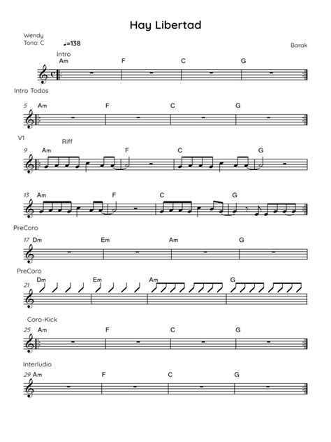 Hay libertad barak piano. https://www.  Chords This file is the work if its t...