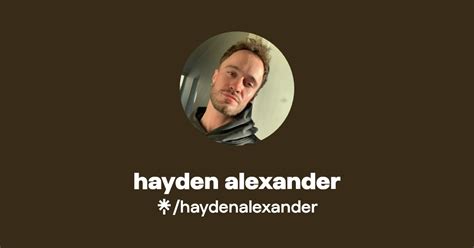 Haydenalexander Leaks +18 189 Videos