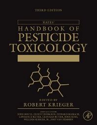 Hayes handbook of pesticide toxicology third edition. - Mcdougal littell literature grade 10 textbook.