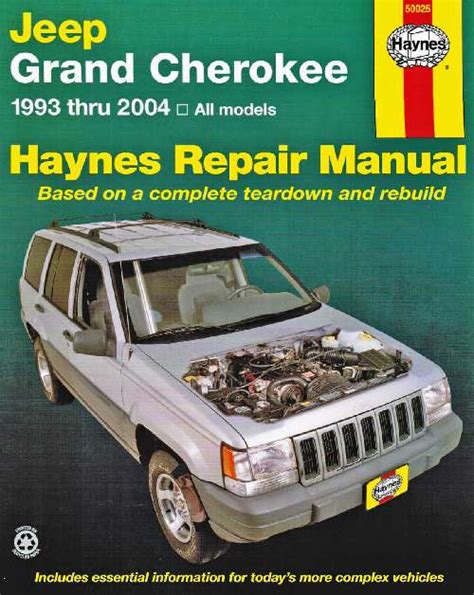 Haynes 1993 jeep grand cherokee repair manual. - Shigley mechanical engineering design solutions manual.
