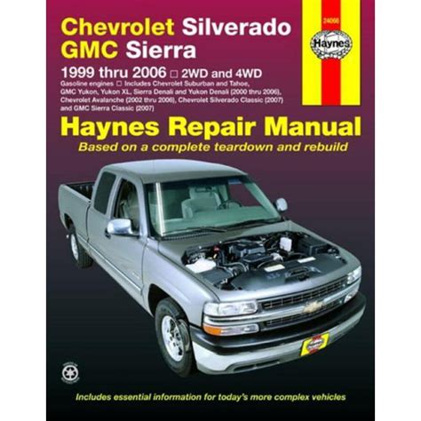 Haynes chevrolet silverado gmc sierra 1999 bis 20062wd 4wd haynes reparaturanleitung. - Ik heb je nog steeds zeer lief.