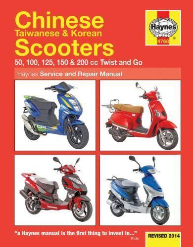 Haynes chinese taiwanese korean scooter repair manual download. - 1970 triumph tr25w trophy spares manual.