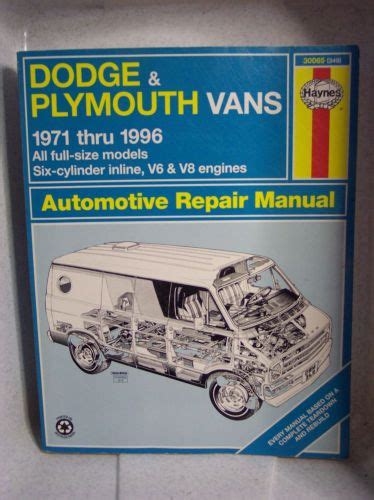 Haynes dodge plymouth vans 1971 2003 haynes repair manuals. - Yamaha v star 650 service manual wireing diagram.