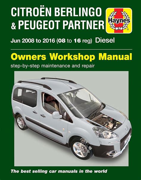 Haynes manual citroen berlingo and peugeot partner. - Juki ddl 8700 sewing engineers manual.