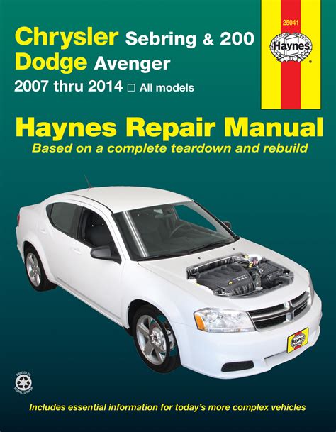 Haynes repair manual 2005 chrysler sebring. - Thermo king tripac alternator service manual.