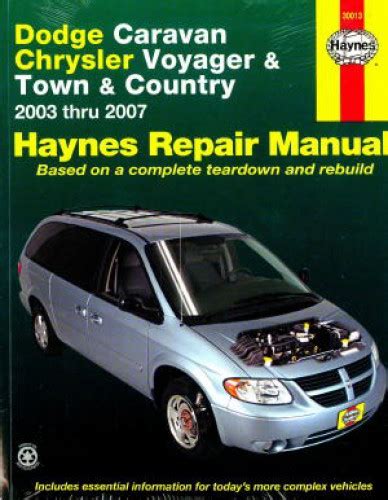 Haynes repair manual 2005 dodge caravan. - Cummins diesel engine m11 stc celect plus industrial operation and maintenance manual.