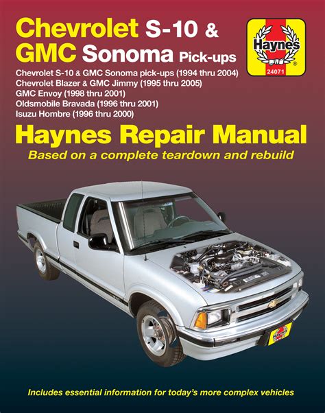 Haynes repair manual 93 s10 blazer. - Honda gx 35 manuale delle parti.