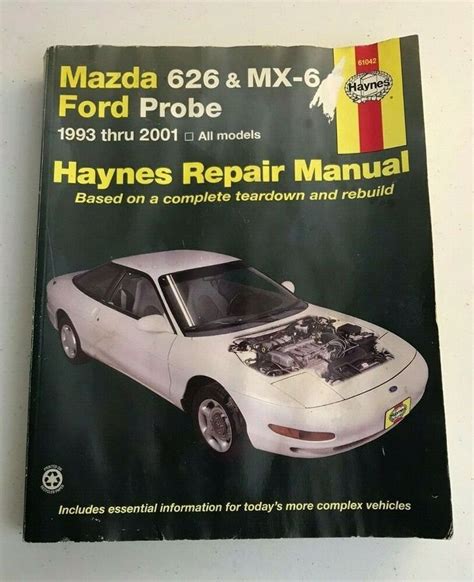 Haynes repair manual covering mazda 626 1993 thru 2001. - La guida liveaboard di tony jones.