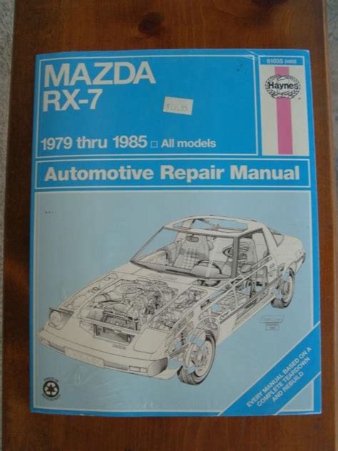 Haynes repair manual for 1979 mazda rx7. - Interchange lab guide 3 3rd edition.