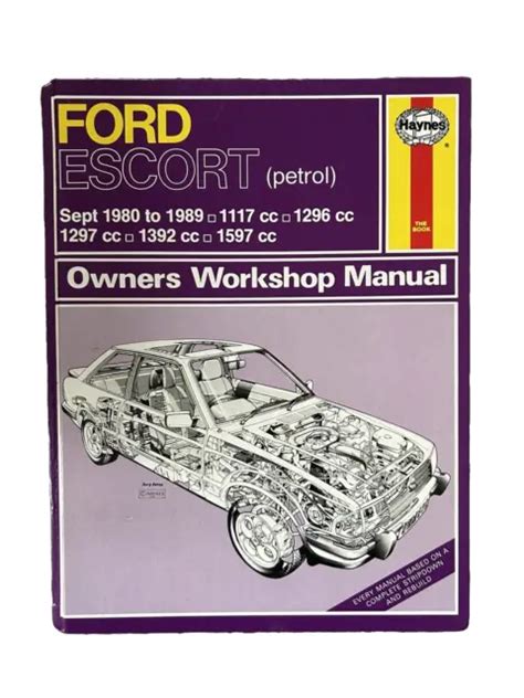 Haynes repair manual ford escort mk4. - Self printed 3rd ed the sane persons guide to self publishing.