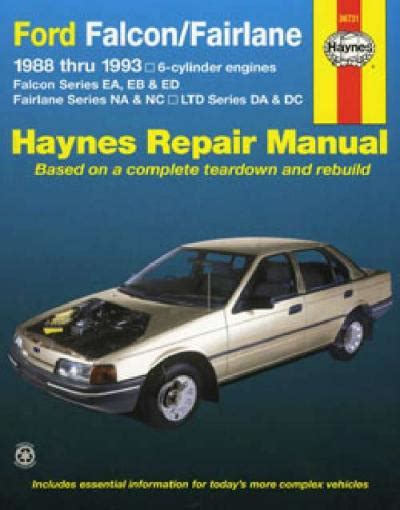 Haynes repair manual ford falcon eb. - Vida e morte de um capitão-mor..