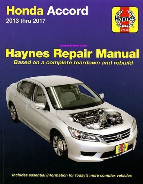 Haynes repair manual honda accord 2015. - Tecnico profesional de pc manuales users spanish edition.