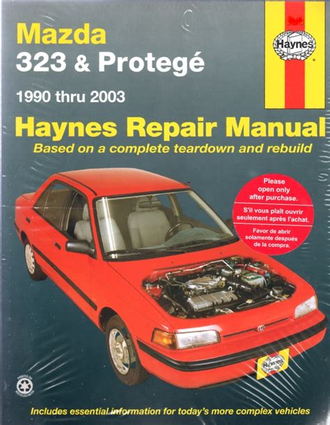 Haynes repair manual mazda 323f 1 3 2003. - Bible training center for pastors course manual.