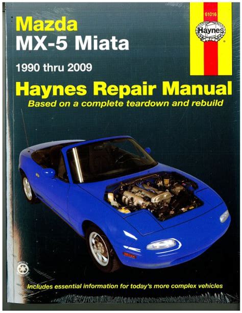 Haynes repair manual mazda mx 5 miata 1990 thru 2009. - Surface coating technology handbook by npcs board of consultants and engineers.