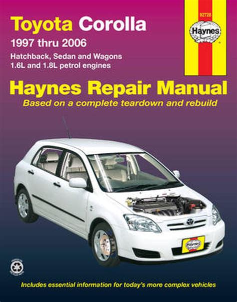 Haynes repair manual toyota 1988 4a 1 6gl. - 2001 chevy s 10 blazer owners manual.
