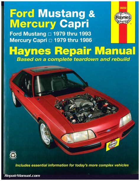 Haynes repair manuals ford mercury capri. - Repair manual opel corsa 1 7d 1999.