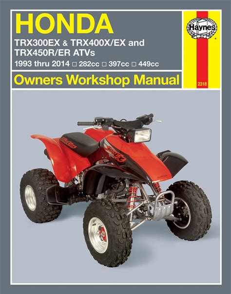 Haynes service manual honda trx300ex free. - The cancer handbook by darrell e ward.