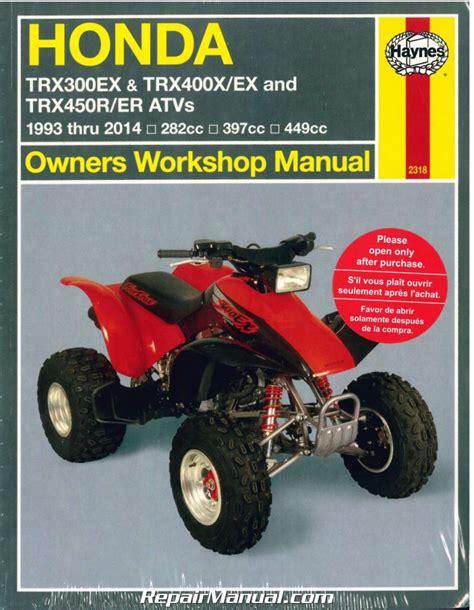 Haynes service manual honda trx300ex kostenlos. - A field guide to lucid dreaming mastering the art of oneironautics.