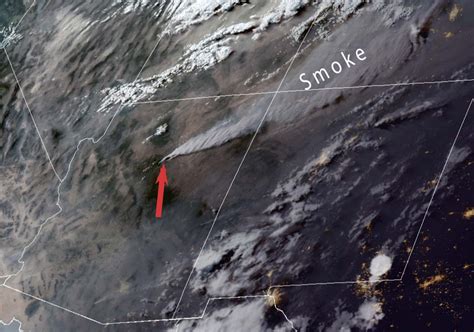 Haywire Fire Wildfire and Smoke Map shreveporttimes.com