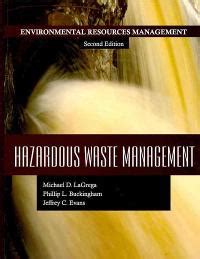 Hazardous Waste Management 2nd Edition Solution Manual …