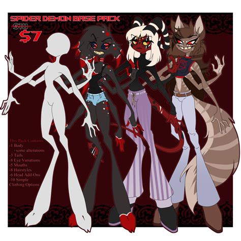 Hazbin hotel oc maker. Results 1 - 60 of 640 ... Hazbin Hotel and Helluva Boss Spider Demon Base Pack for Adoptable Makers | Commission Artists | OC Reference Sheets | Etc. 