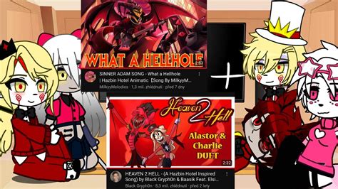Hazbin hotel react to songs fanfiction.  How will Ponyville react to the...