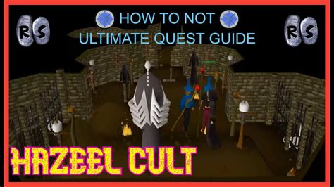 Hazeel cult osrs. Hazeel Cult is a novice quest that was released on 15 August 2002. It was the second quest to feature a Mahjarrat, and introduces Hazeel, a Zamorakian Mahjarrat that has been put into a state of torpor, and his followers are attempting to revive him in time for the next Ritual of Rejuvenation . This quest is fairly unique in that it has two ... 