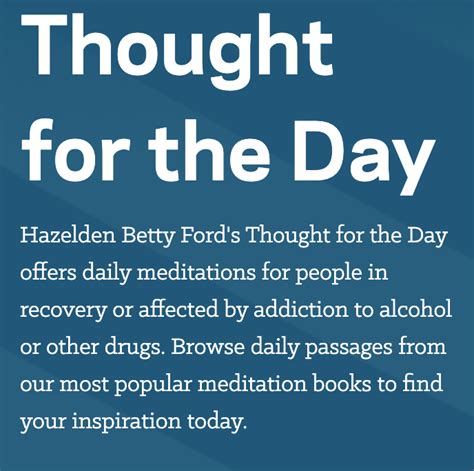 Hazelden thought for today. Things To Know About Hazelden thought for today. 