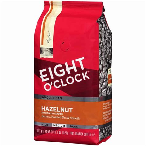 Hazelnut Flavored Coffee, Whole Bean, Fresh Roasted, 16-ounce