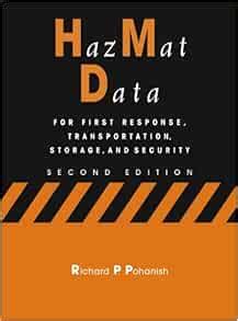 Hazmat Data For First Response Transportation Storage And Security