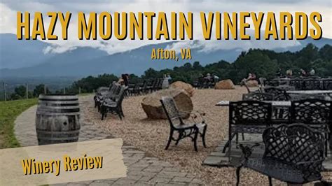 Hazy mountain winery. Hazy Mountain Vineyards. Apr 2022 - Present 1 year 11 months. Afton, Virginia, United States. 